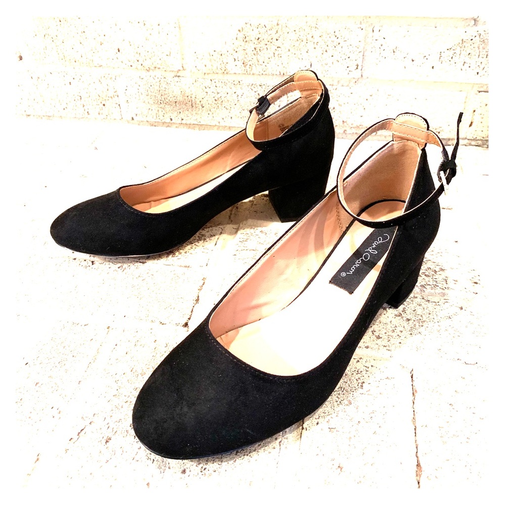 David Aaron Block Heels